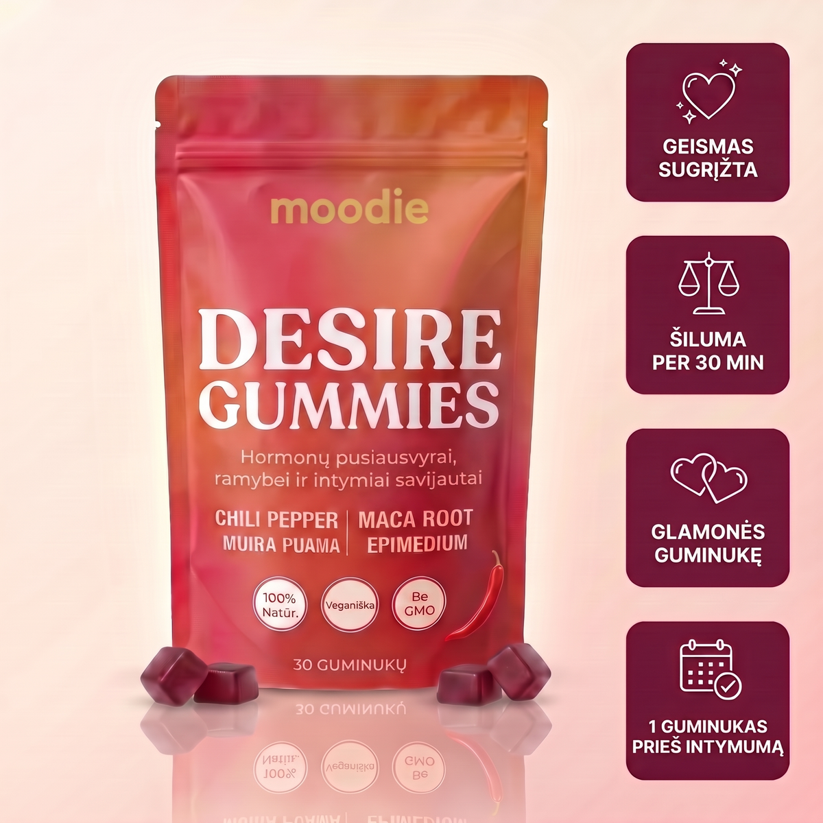 moan™ Desire guminukai