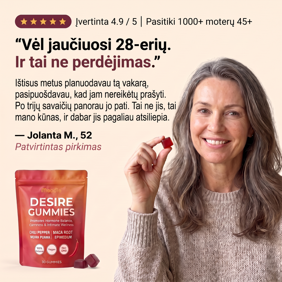 moan™ Desire guminukai